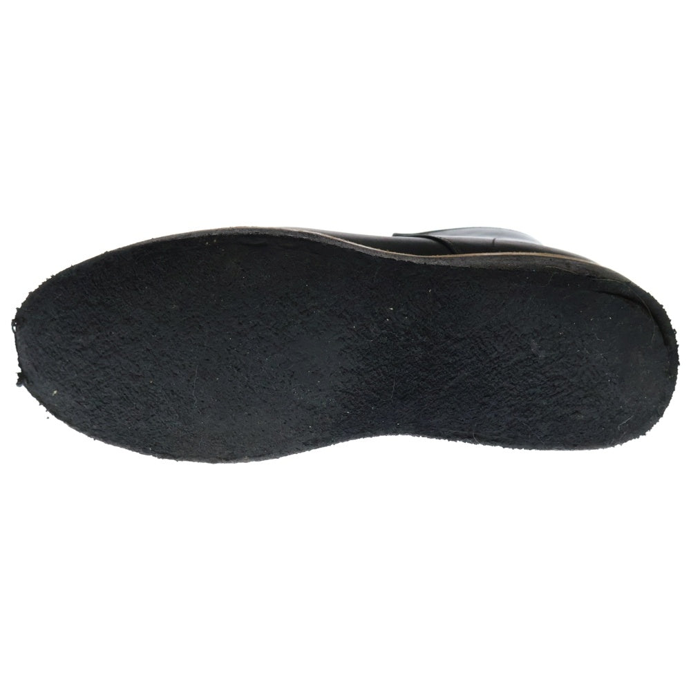 foot the coacher(フットザコーチャー) レースアップ レザー ブーツ ブラック