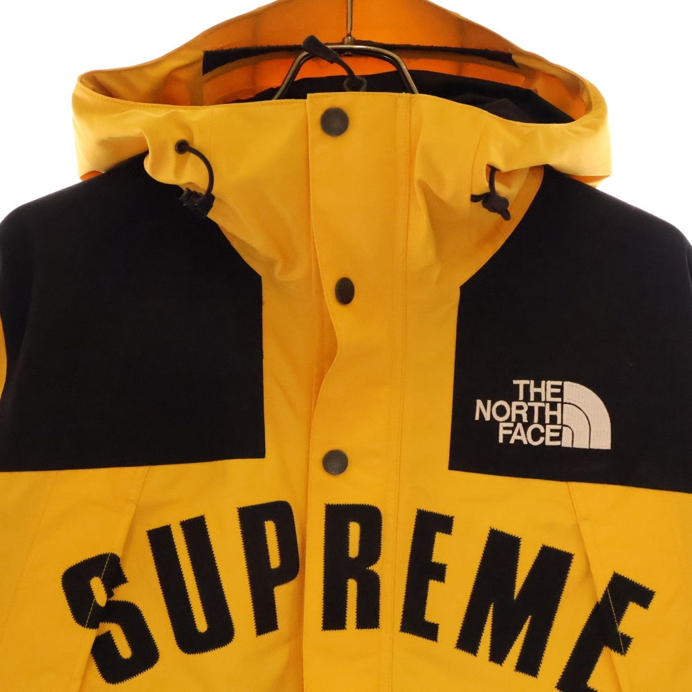 SUPREME(シュプリーム) 19SS ×THE NORTH FACE Arc Logo Mountain Parka ザ ノースフェイス アーチ ロゴ マウンテン パーカー ジャケット イエロー/ブラック NP11901I