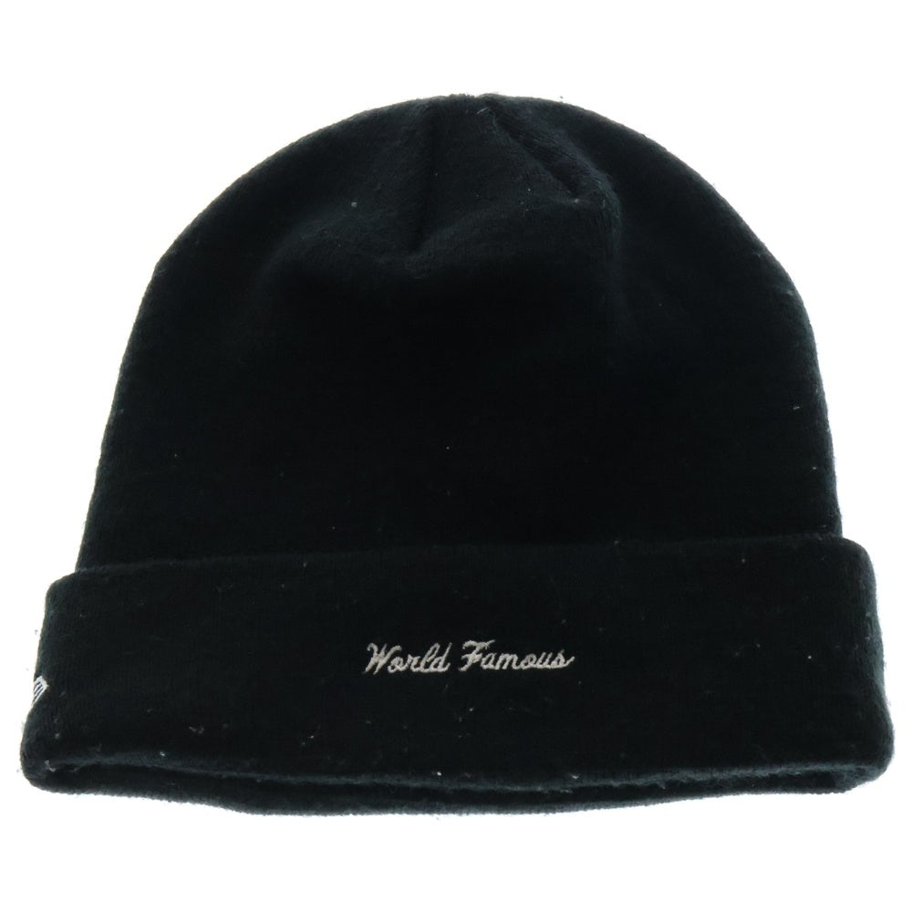 SUPREME(シュプリーム) NEW ERA Box Logo Beanie ニューエラ ボックスロゴ ビーニー ニットキャップ 帽子 ブラック