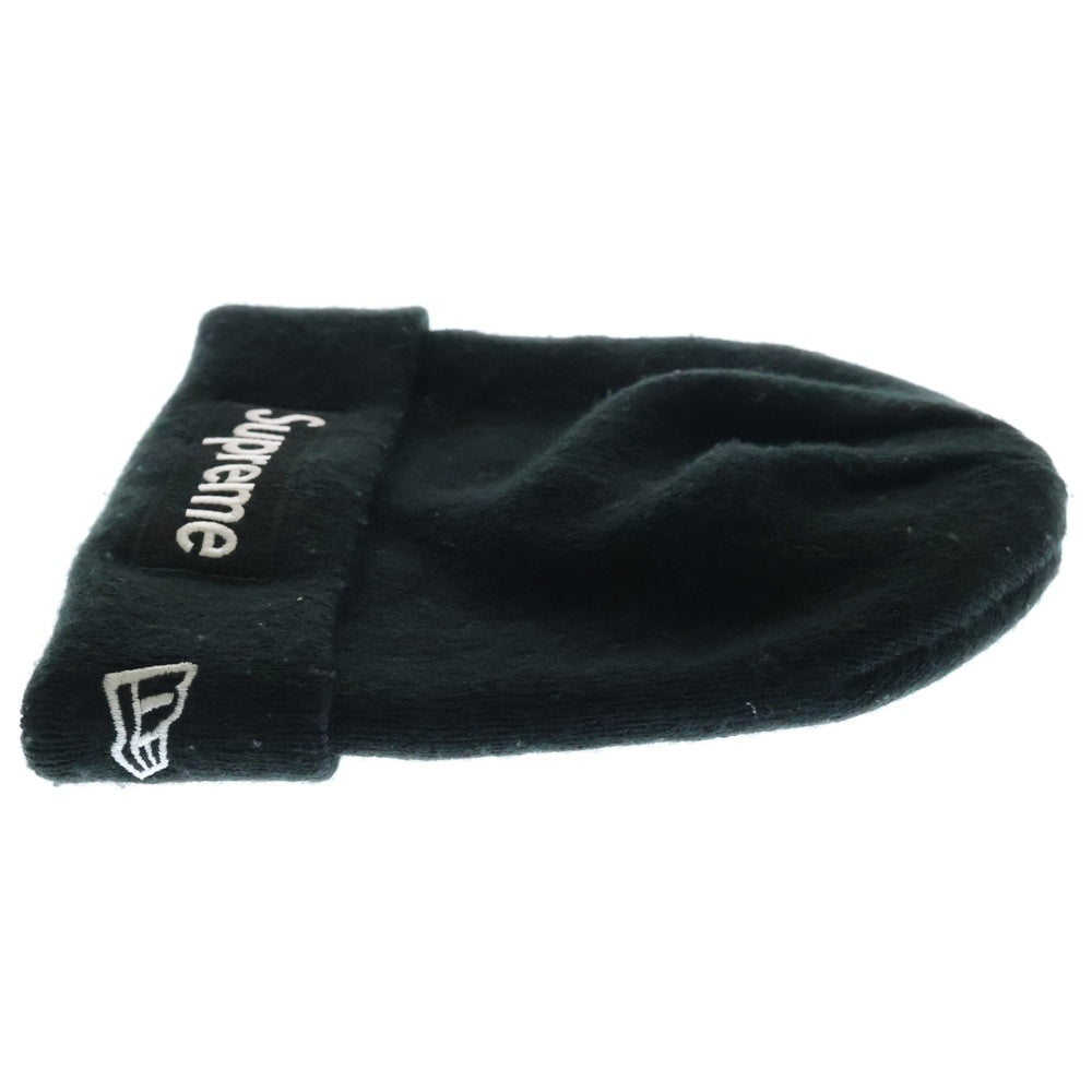 SUPREME(シュプリーム) NEW ERA Box Logo Beanie ニューエラ ボックスロゴ ビーニー ニットキャップ 帽子 ブラック