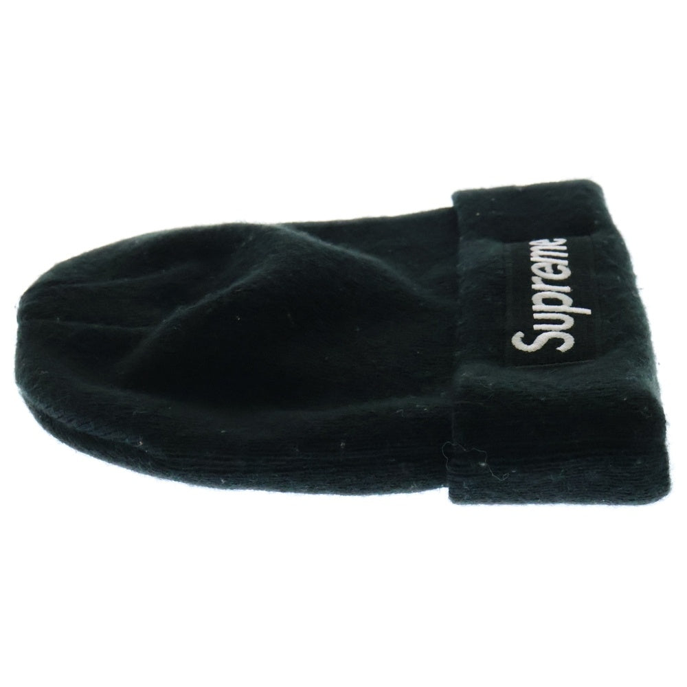 SUPREME(シュプリーム) NEW ERA Box Logo Beanie ニューエラ ボックスロゴ ビーニー ニットキャップ 帽子 ブラック