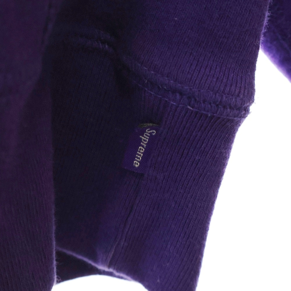 SUPREME(シュプリーム) 20AW Cross Box Logo Hooded Sweatshirt クロスボックスロゴスウェット プルオーバーパーカー パープル