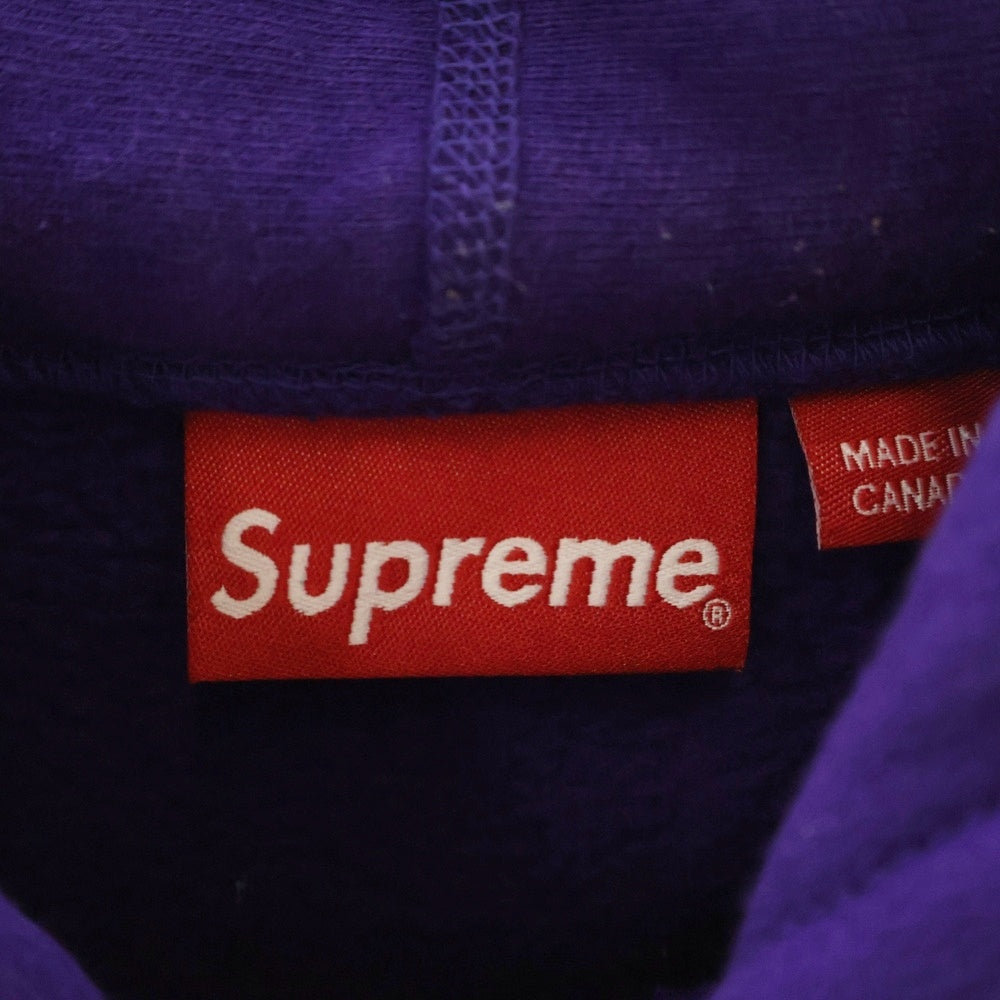SUPREME(シュプリーム) 20AW Cross Box Logo Hooded Sweatshirt クロスボックスロゴスウェット プルオーバーパーカー パープル