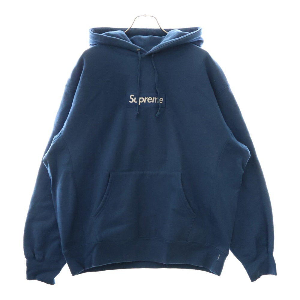 SUPREME(シュプリーム) 23AW BOX LOGO HOODED SWEATSHIRT ボックスロゴ スウェット パーカー ブルー