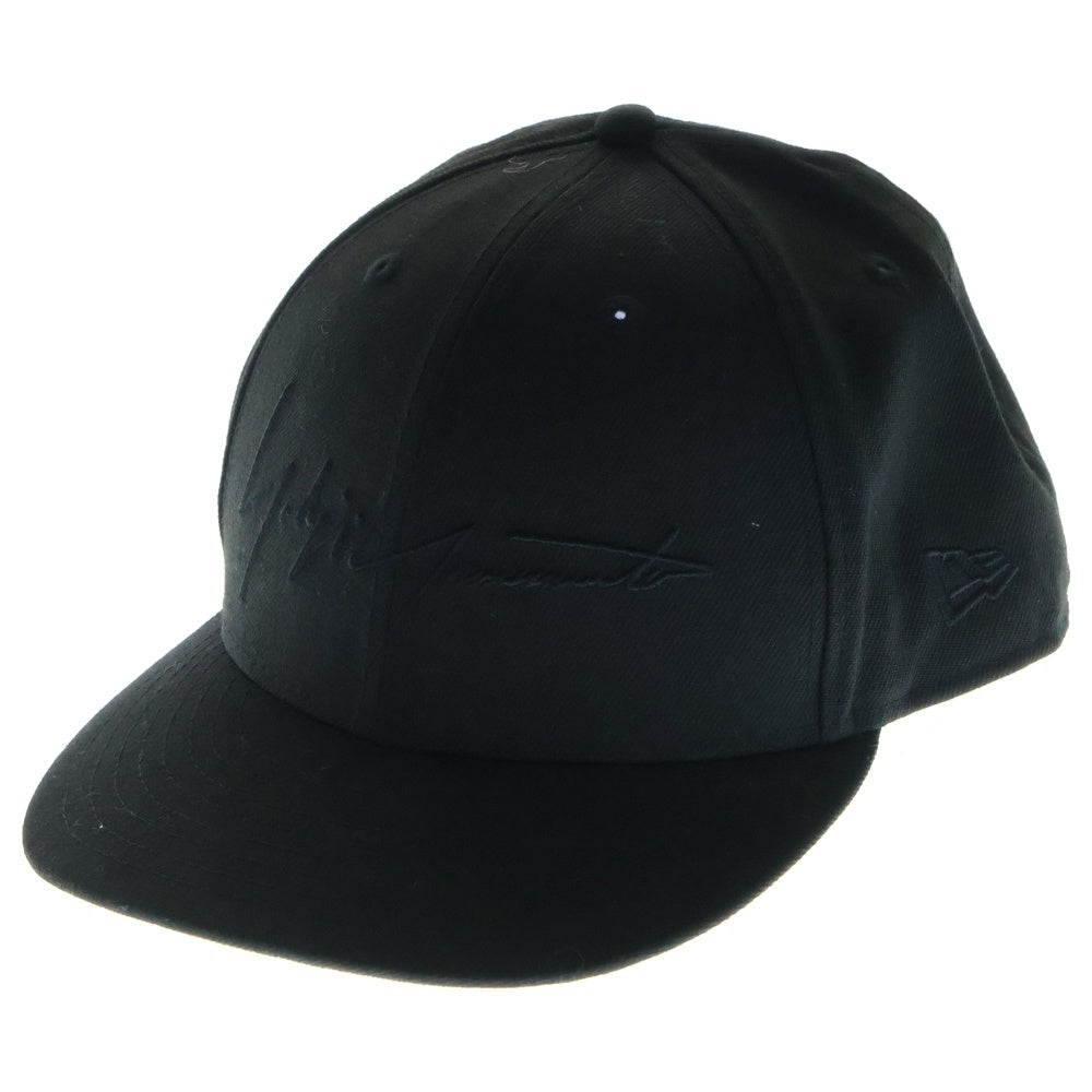 Yohji Yamamoto POUR HOMME(ヨウジヤマモト プールオム) ×New Era ニューエラ 6パネル キャップ ブラック HZ-H92-976