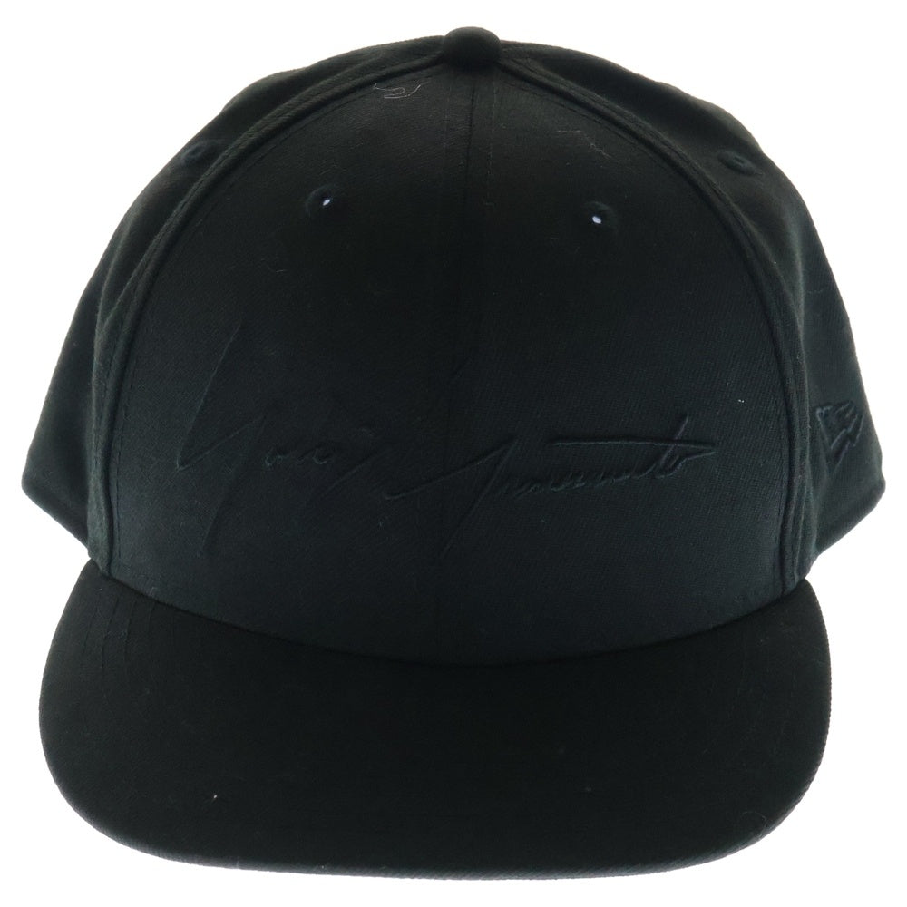 Yohji Yamamoto POUR HOMME(ヨウジヤマモト プールオム) ×New Era ニューエラ 6パネル キャップ ブラック HZ-H92-976