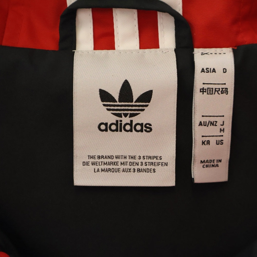 adidas(アディダス) オーディナリーピープル ユーティリティ フード付き ジップジャケット ブラック JN5825