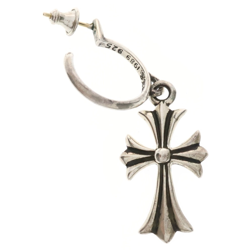 CHROME HEARTS(クロムハーツ) TINY CH CROSS タイニーCHクロス フープピアス シルバー BCA115