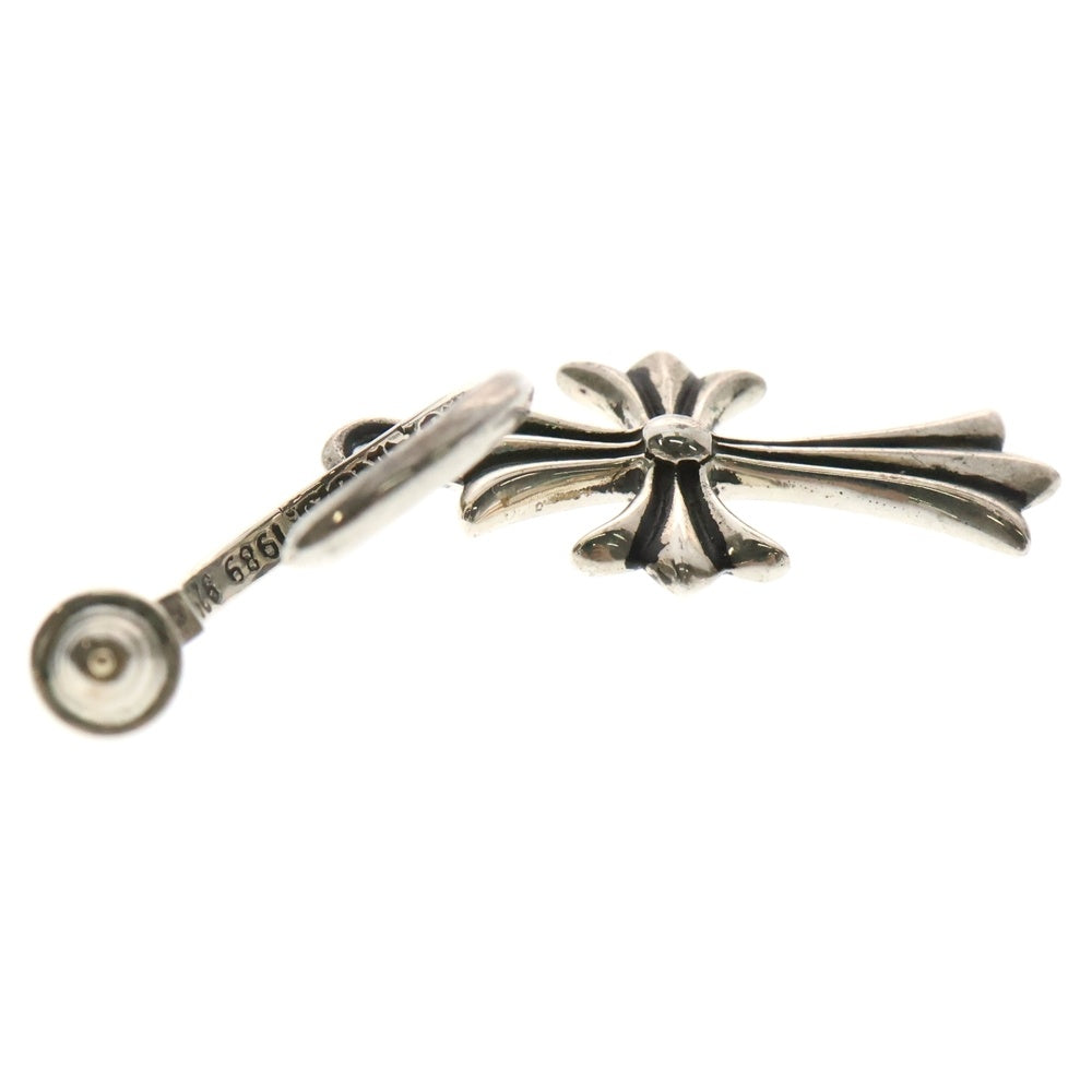 CHROME HEARTS(クロムハーツ) TINY CH CROSS タイニーCHクロス フープピアス シルバー BCA115