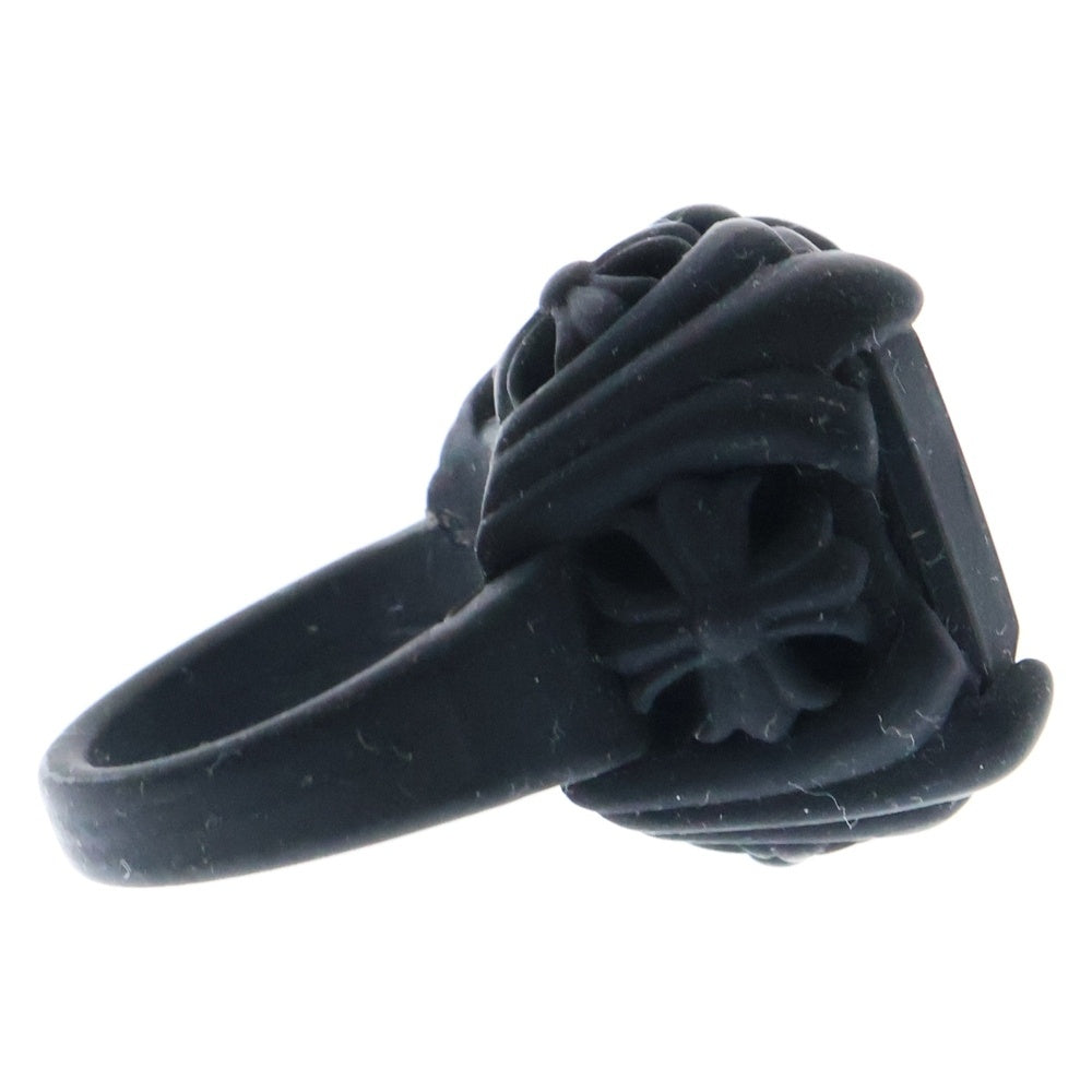 CHROME HEARTS(クロムハーツ) COCK&TAIL PLSTC RING ラバー カクテルリング ブラック