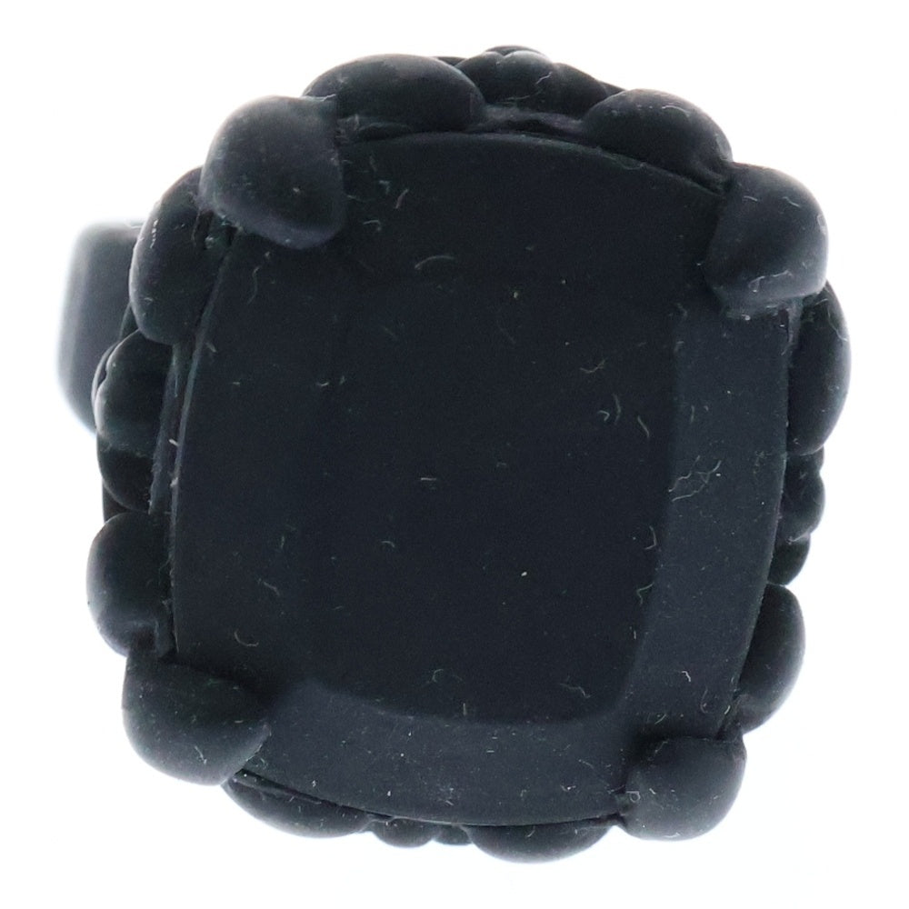 CHROME HEARTS(クロムハーツ) COCK&TAIL PLSTC RING ラバー カクテルリング ブラック