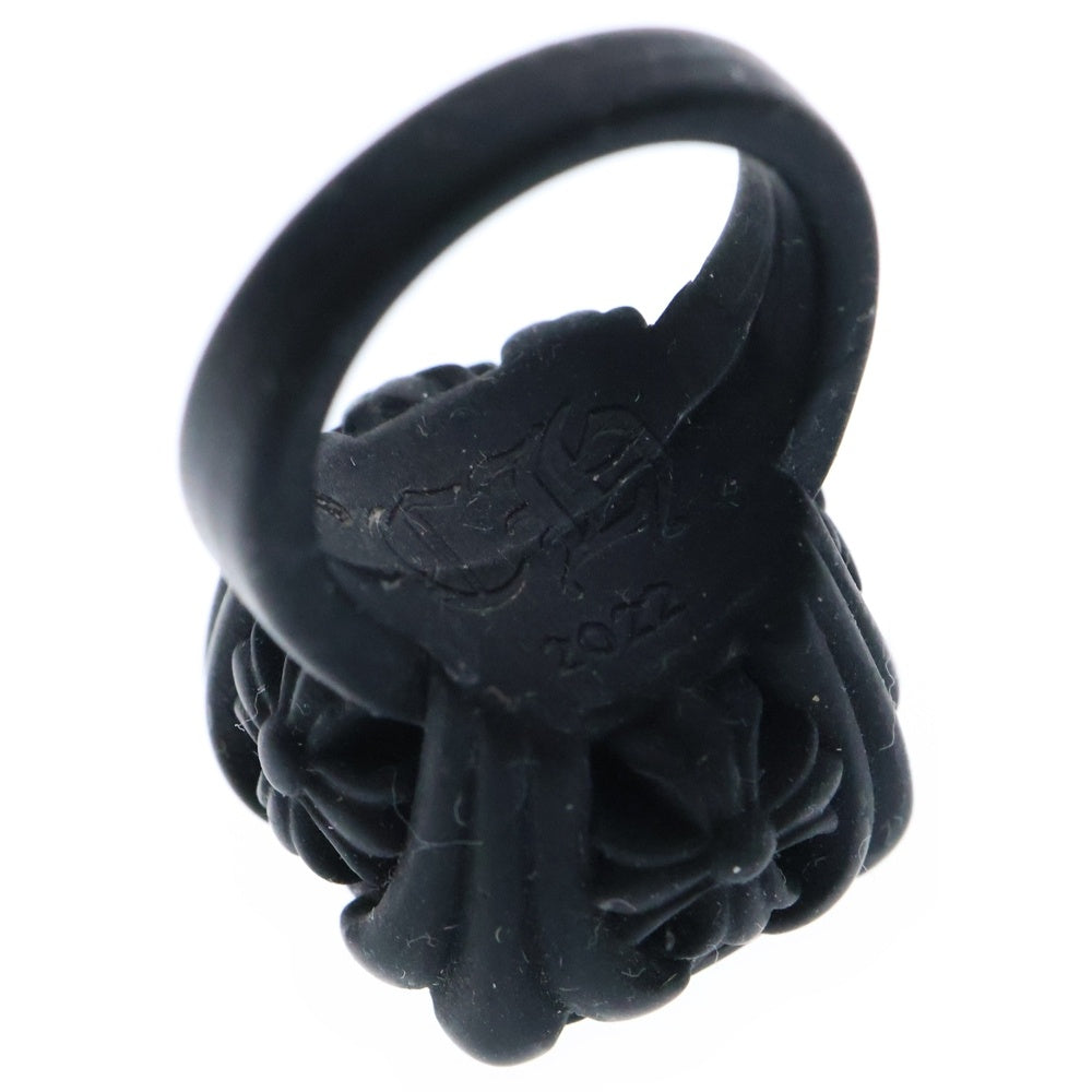 CHROME HEARTS(クロムハーツ) COCK&TAIL PLSTC RING ラバー カクテルリング ブラック