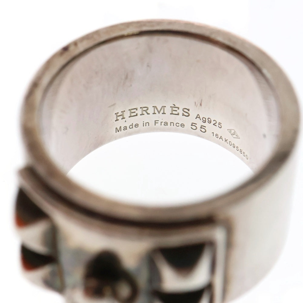 HERMES(エルメス) Collier de Chien GM コリエドシアンGMシルバーリング シルバー 16AK095850