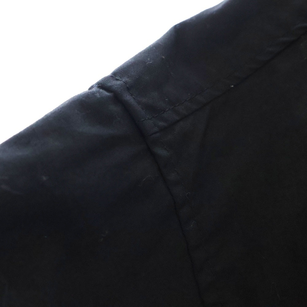 NEIGHBORHOOD(ネイバーフッド) 24AW×YOHJI YAMAMOTO PRINT SHIRT LS ヨウジヤマモト ロゴプリント 長袖シャツ ブラック 242BEYYN-SHM01S