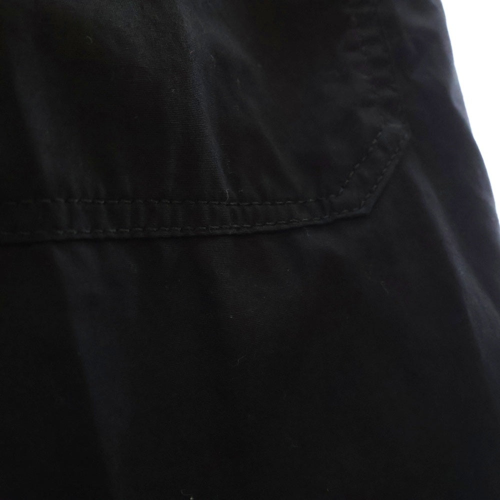 Yohji Yamamoto POUR HOMME(ヨウジヤマモト プールオム) 18AW 環縫いブロード コットン長袖シャツ ブラック HV-B09-001