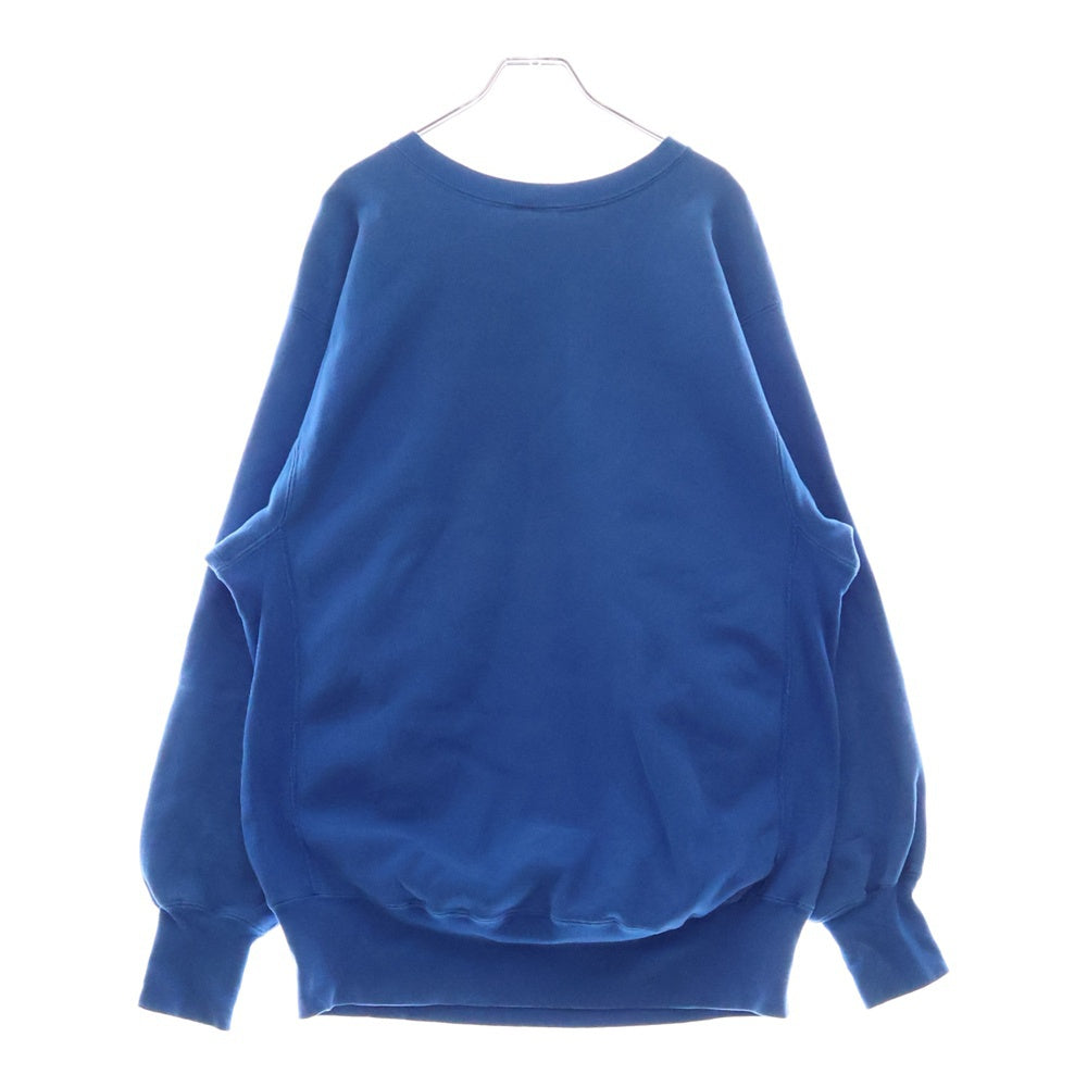 CHAMPION(チャンピオン) 90S VINTAGE REVERSE WEAVE ヴィンテージ リバース ウィーブ 刺繍タグ クルーネック スウェット トレーナー ブルー