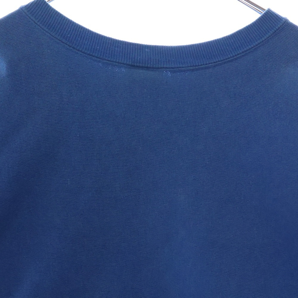 CHAMPION(チャンピオン) 90S VINTAGE REVERSE WEAVE ヴィンテージ リバース ウィーブ 刺繍タグ クルーネック スウェット トレーナー ブルー