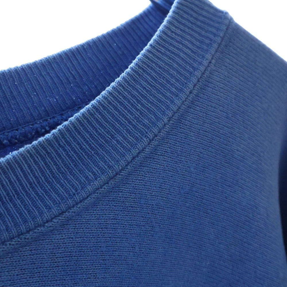 CHAMPION(チャンピオン) 90S VINTAGE REVERSE WEAVE ヴィンテージ リバース ウィーブ 刺繍タグ クルーネック スウェット トレーナー ブルー