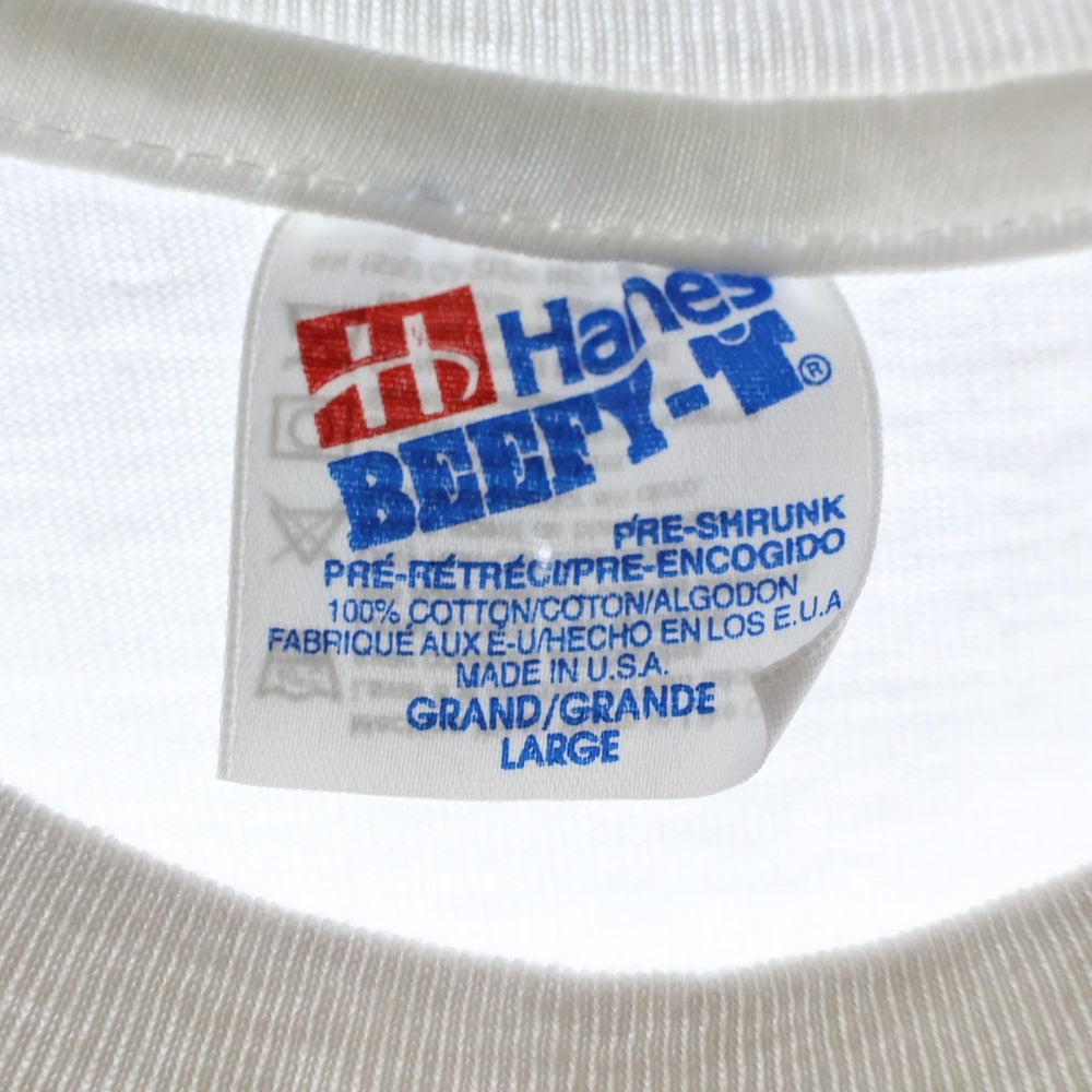 VINTAGE(ヴィンテージ) 90S VINTAGE SALVADOR DALI ヴィンテージ サルバドール ダリ アート プリント クルーネック 半袖Tシャツ カットソー ホワイト