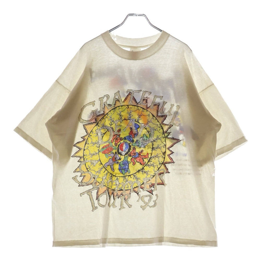 VINTAGE(ヴィンテージ) 90S VINTAGE 1993 Grateful Dead Summer Tour ヴィンテージ グレイトフル デッド サマーツアー プリント クルーネック 半袖Tシャツ カットソー ホワイト