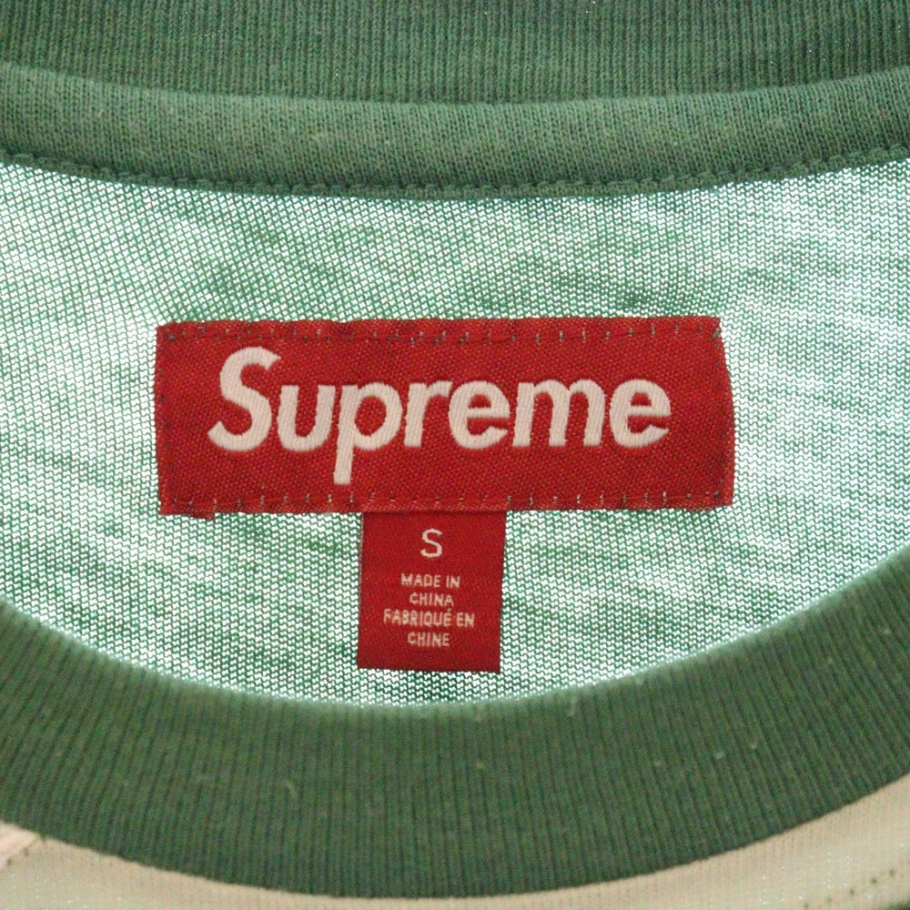 SUPREME(シュプリーム) 25SS Lager S/S Top ラガー プリント クルーネック 半袖Tシャツ カットソー グリーン