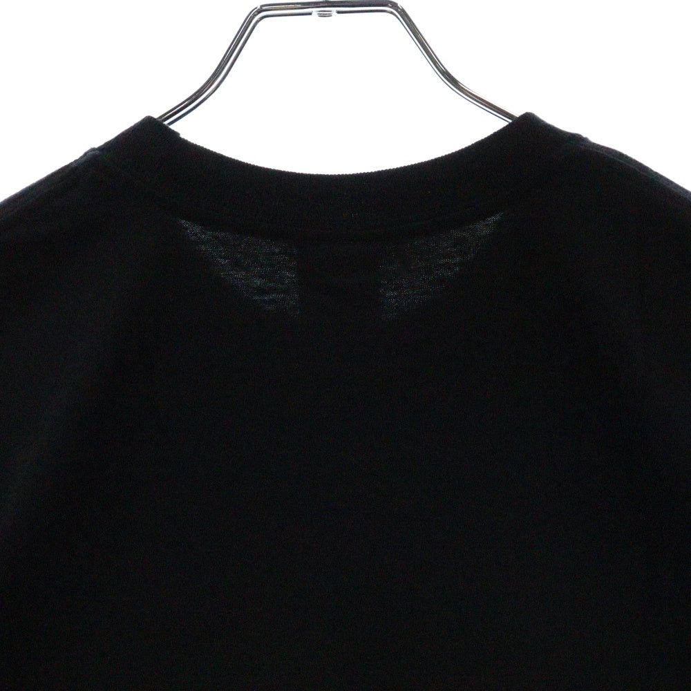 SUPREME(シュプリーム) 25SS Painted Tee ペインテッド ロゴプリント クルーネック 半袖Tシャツ カットソー ブラック