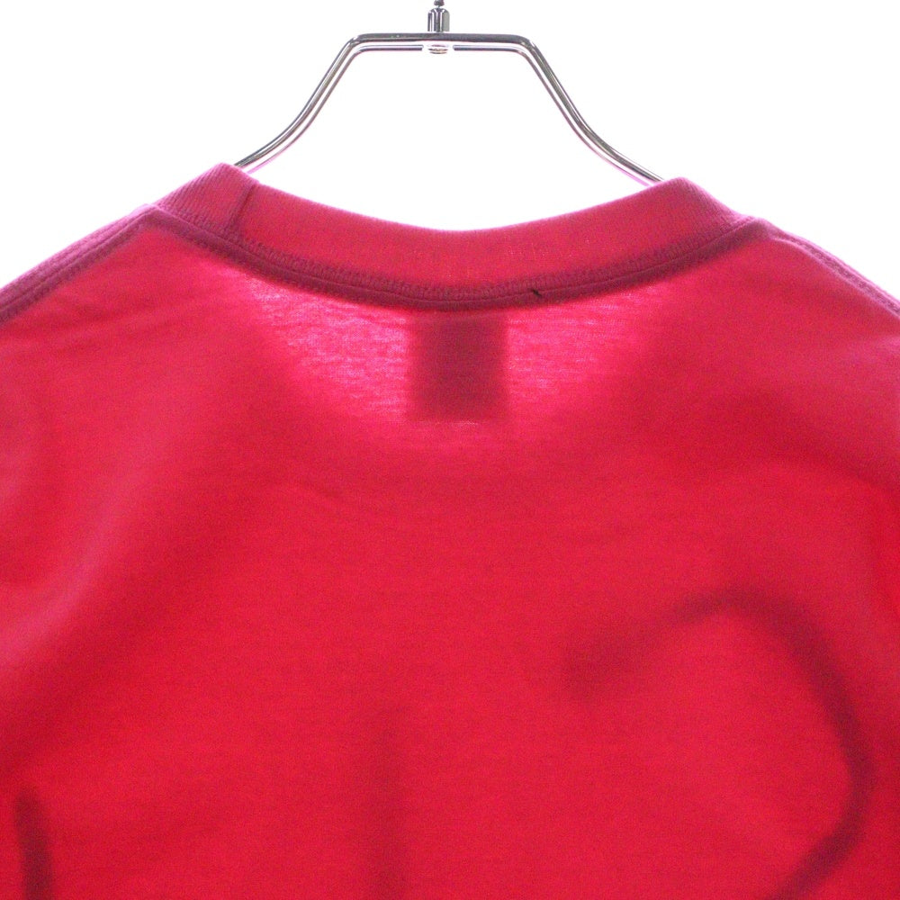SUPREME(シュプリーム) 25SS Painted Tee ペインテッド ロゴプリント クルーネック 半袖Tシャツ カットソー ピンク