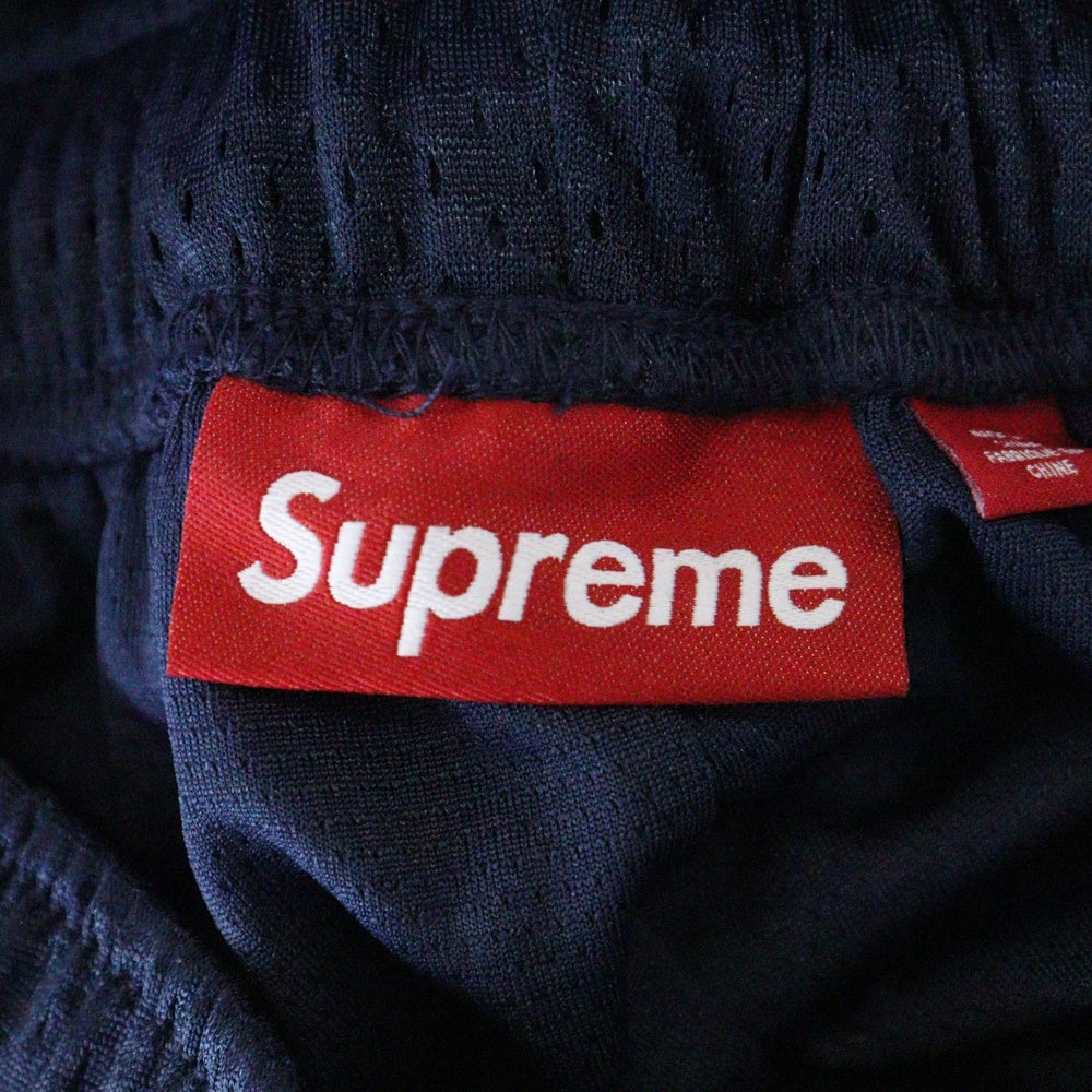 SUPREME(シュプリーム) 25SS Small Box Baggy Mesh Short スモールボックスロゴ バギー メッシュ ショーツ ハーフパンツ ショートパンツ ネイビー
