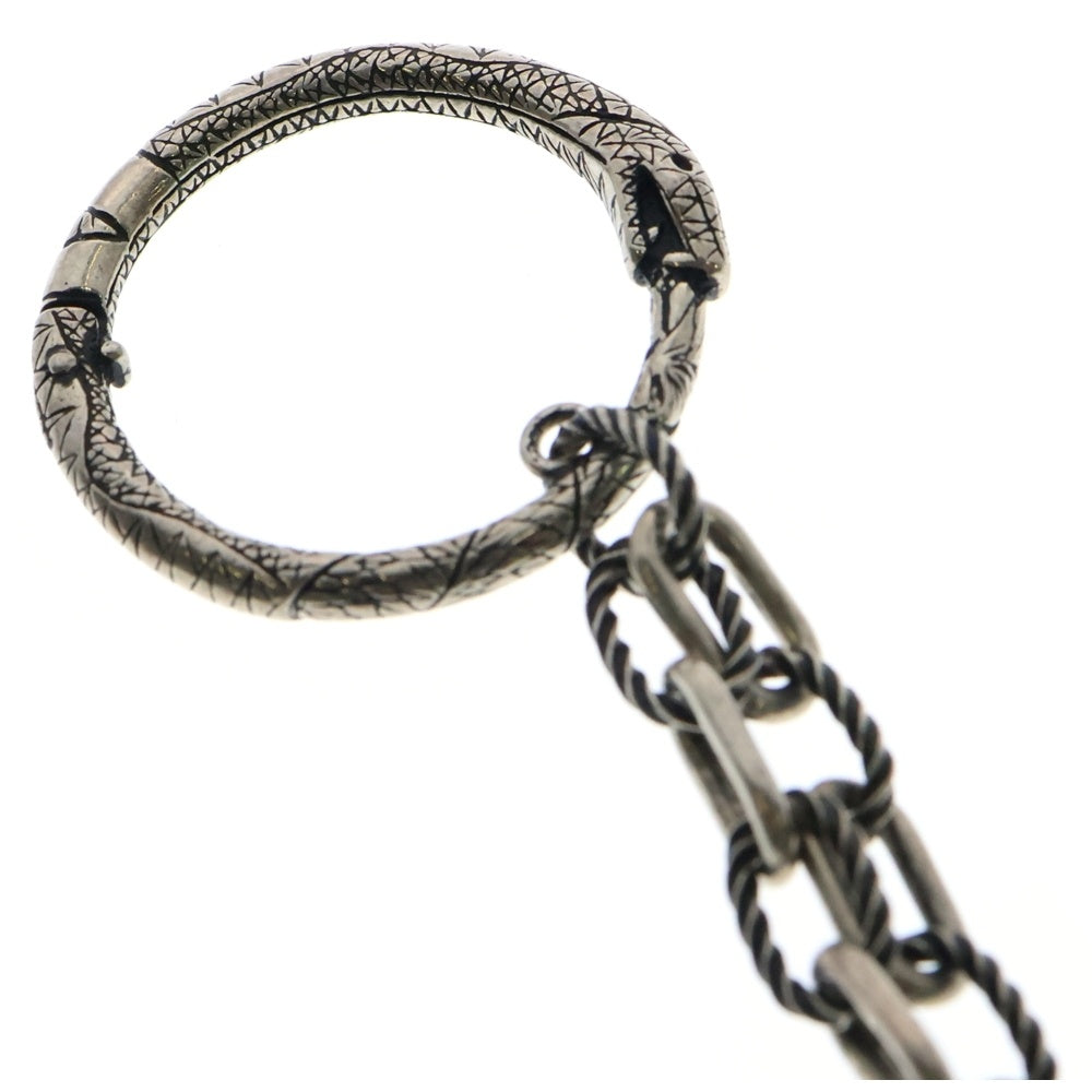 GUCCI(グッチ) ウロボロス スネーク リング チェーンネックレス シルバー 524598