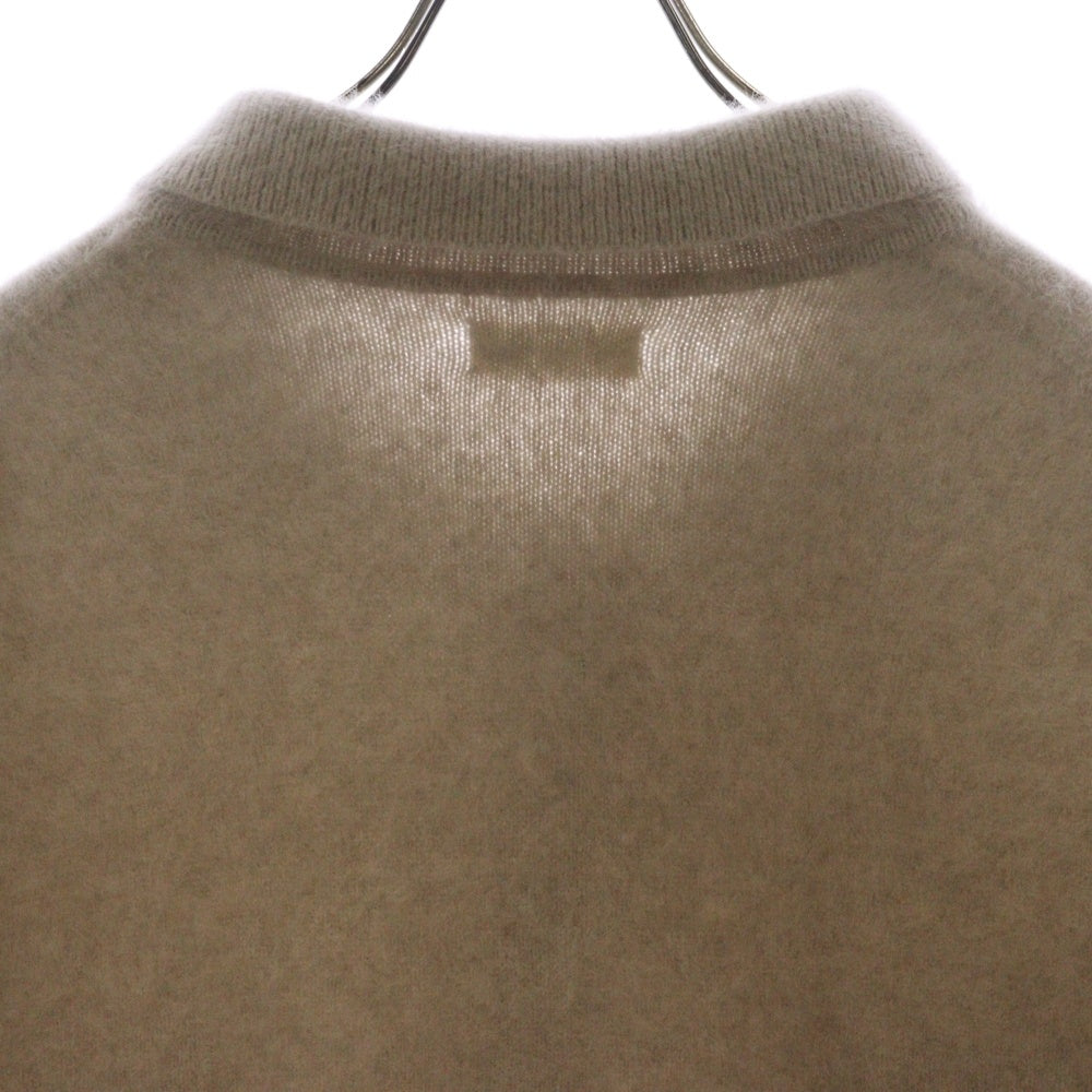 nakedgauge(ネイキッドゲージ) 24AW ニット オーバーシャツ ジャケット アイボリー NG24W-04SW01C