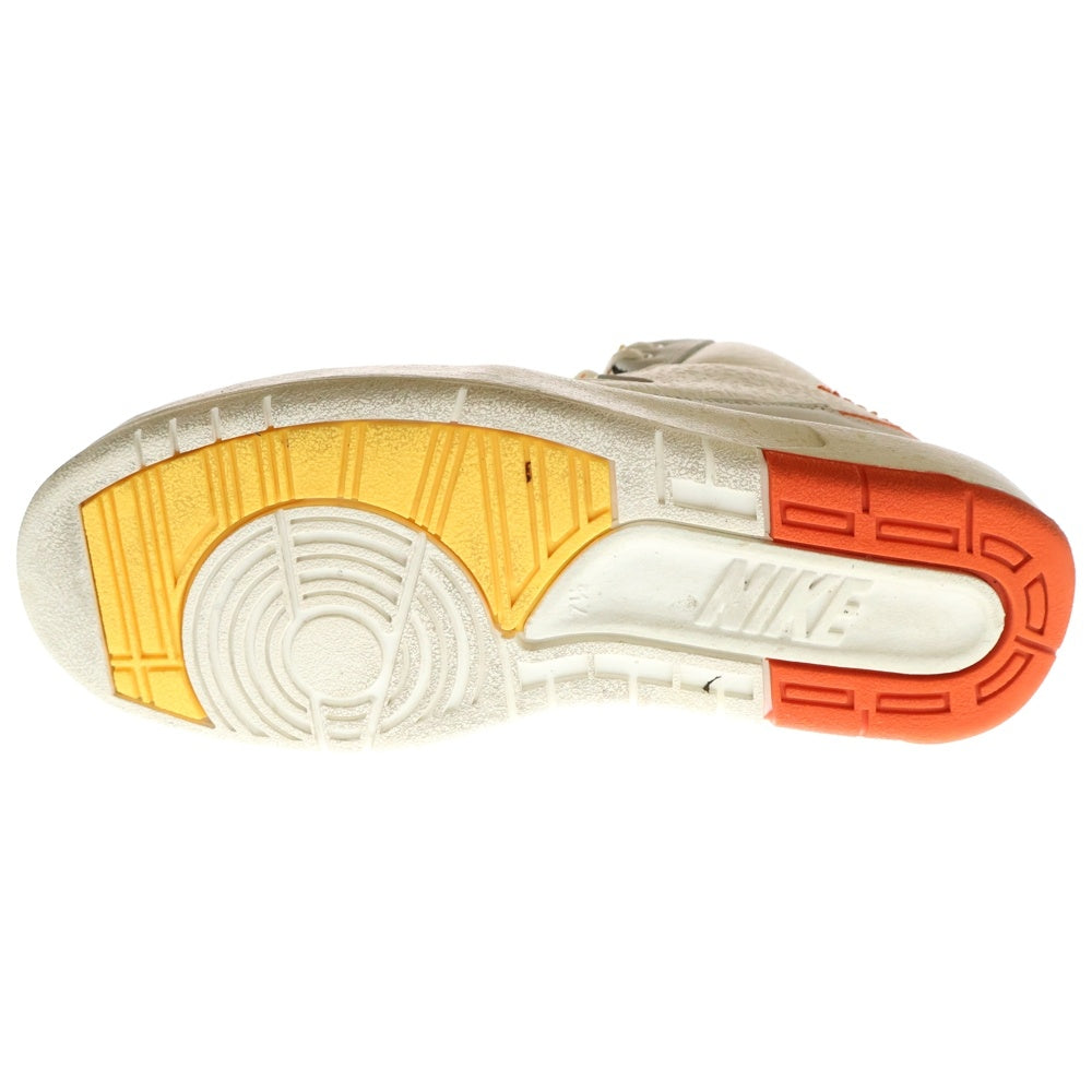 NIKE(ナイキ) AIR JORDAN2 RETRO SP MAISON CHATEAU ROUGE エアジョーダン2 レトロ ハイカットスニーカー ホワイト US7.5/25.5cm DO5254-180