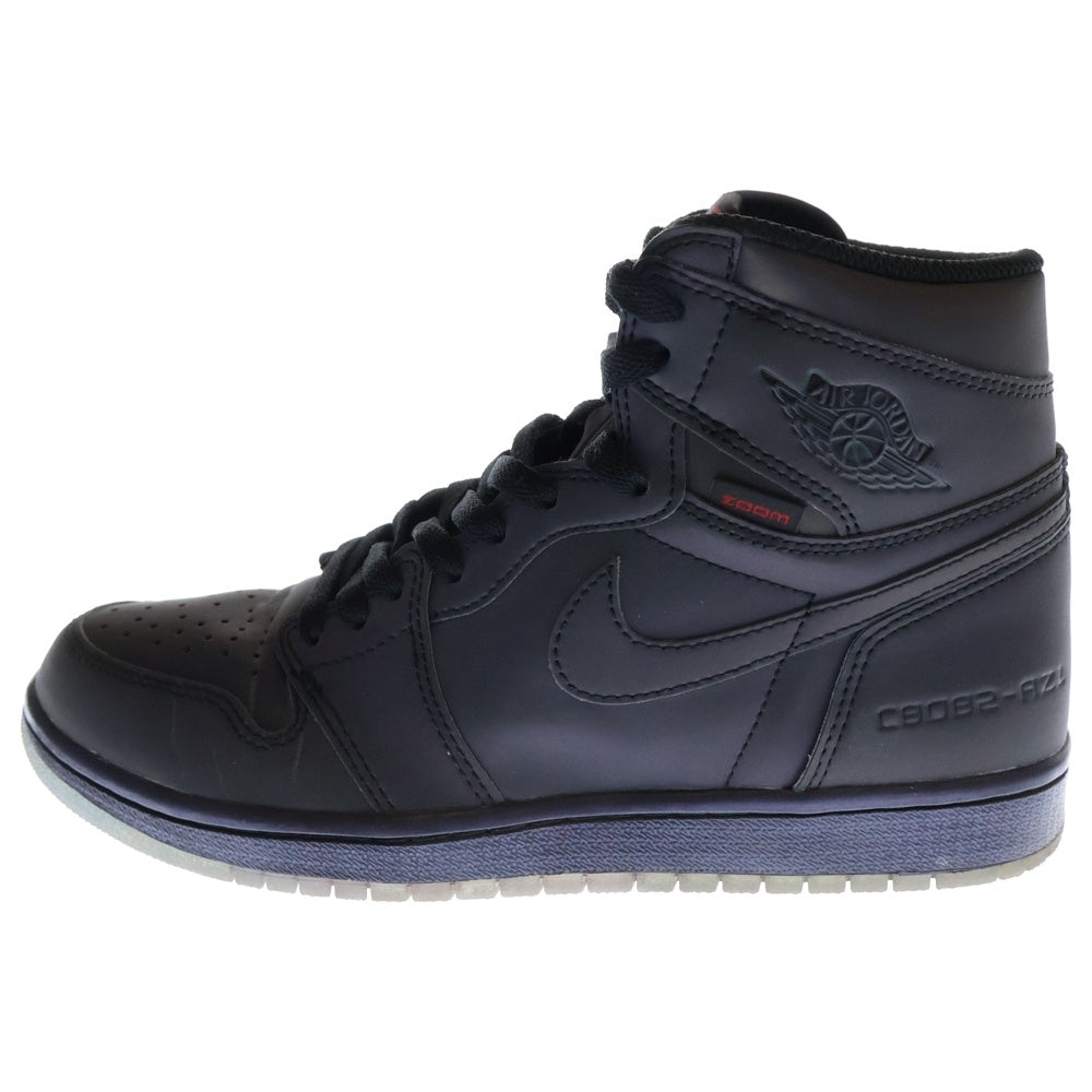 NIKE(ナイキ) AIR JORDAN 1 HIGH ZOOM R2T FEARLESS エアジョーダン1 ズーム フィアレス ハイカットスニーカー ブラック/パープル US7.5/25.5cm BV0006-900