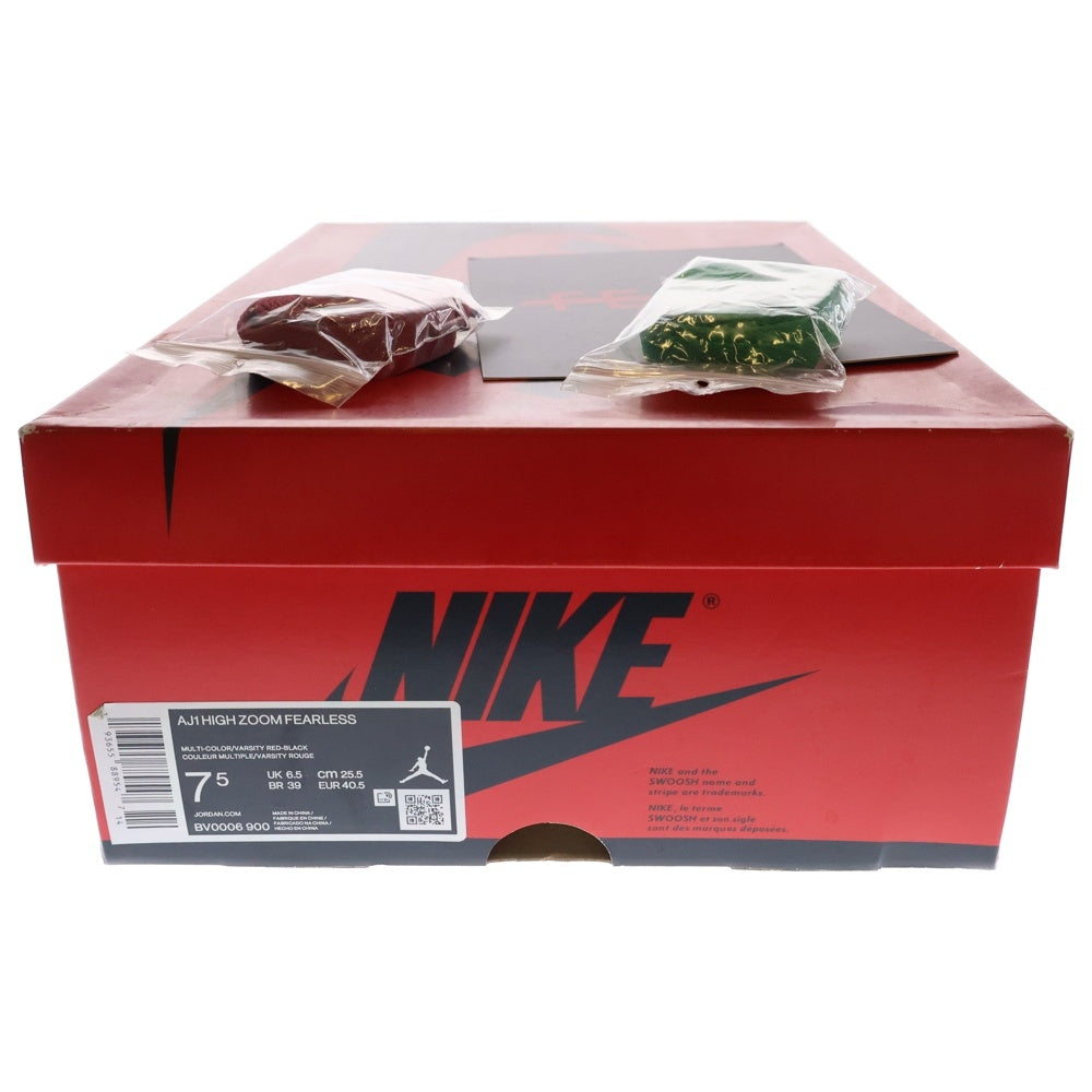 NIKE(ナイキ) AIR JORDAN 1 HIGH ZOOM R2T FEARLESS エアジョーダン1 ズーム フィアレス ハイカットスニーカー ブラック/パープル US7.5/25.5cm BV0006-900
