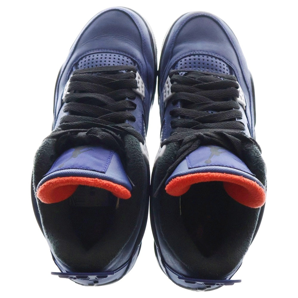 NIKE(ナイキ) AIR JORDAN 4 RETRO WNTR エアジョーダン4 ウィンター ローカットスニーカー ネイビー US7.5/25.5cm CQ9597-401