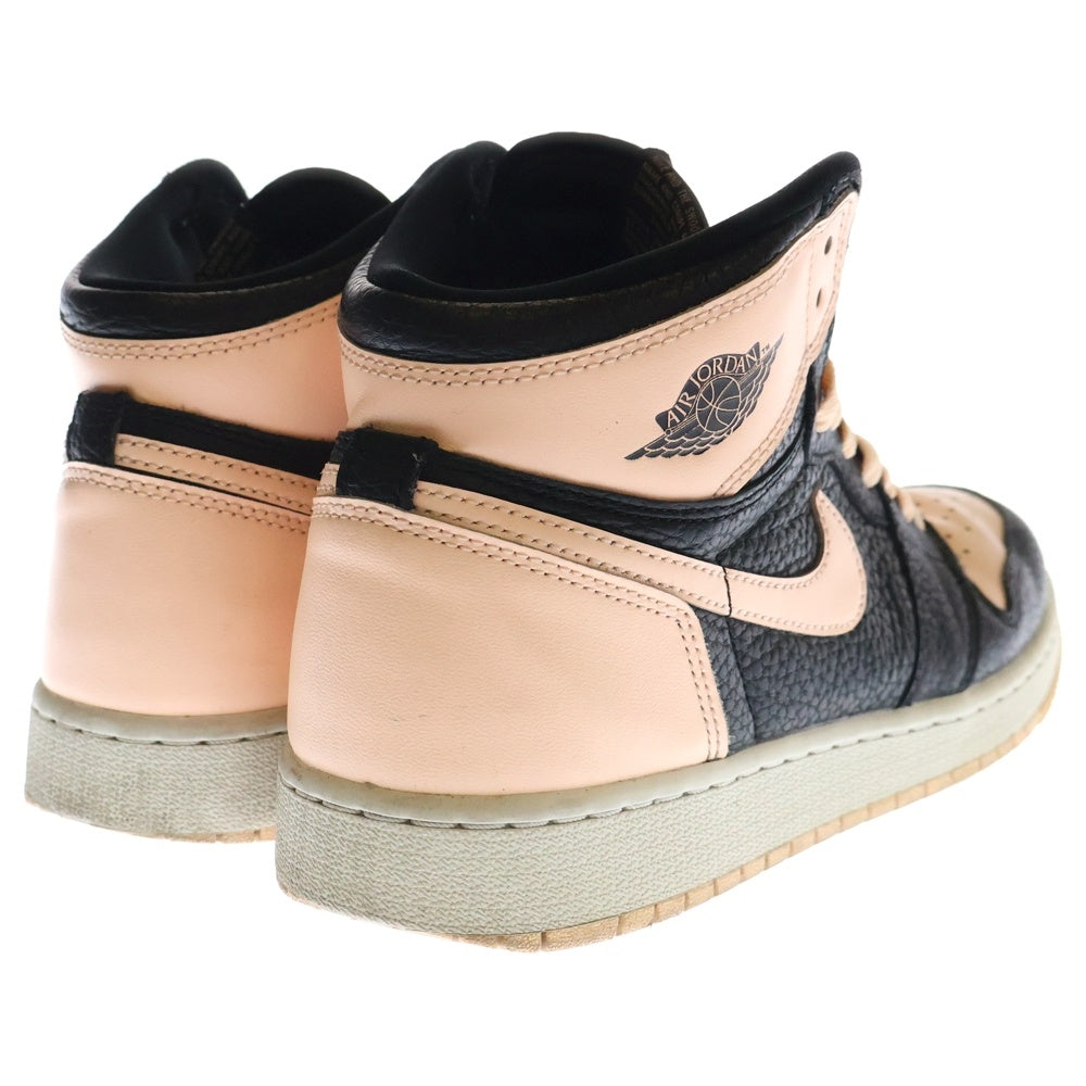 NIKE(ナイキ) AIR JORDAN 1 RETRO HIGH OG GS BLACK CRIMSON TINT エアジョーダン1 ブラッククリムゾン ティント ハイカットスニーカー US7Y/25.0cm 575441-081
