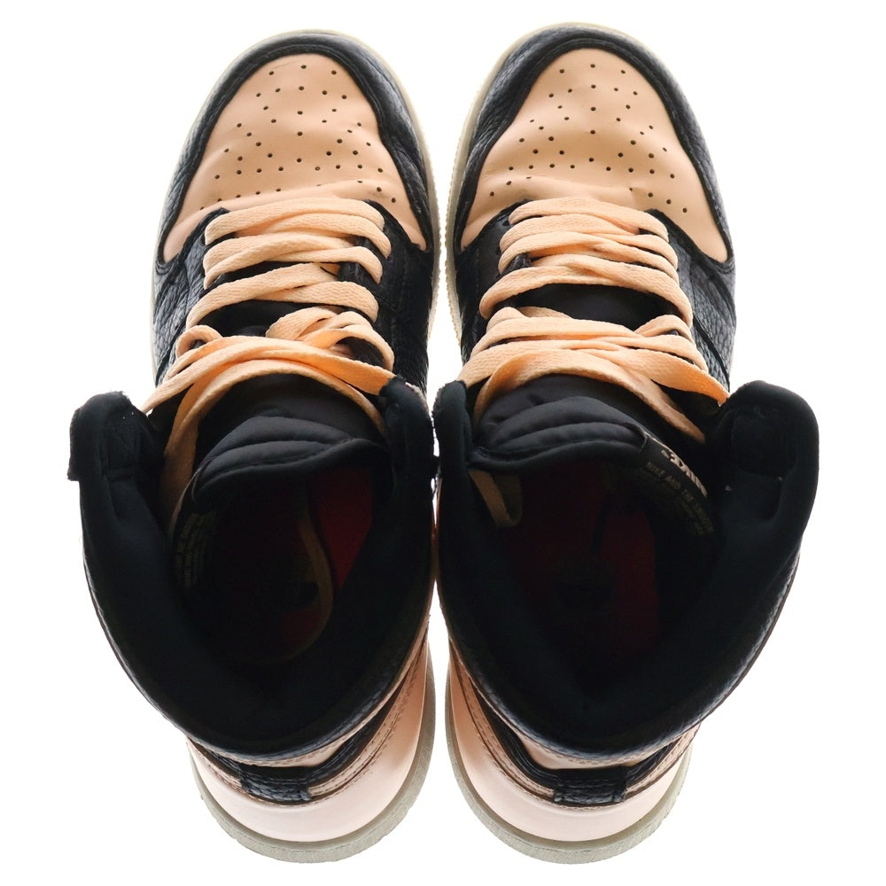 NIKE(ナイキ) AIR JORDAN 1 RETRO HIGH OG GS BLACK CRIMSON TINT エアジョーダン1 ブラッククリムゾン ティント ハイカットスニーカー US7Y/25.0cm 575441-081