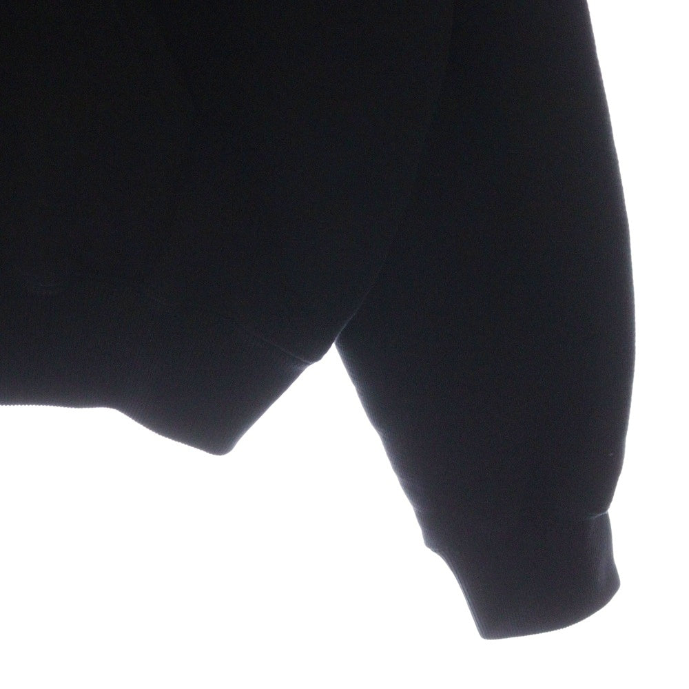 OFF-WHITE(オフホワイト) 24SS FELPA HOODIE FOOTBALL フロントロゴプリント フットボール スウェット プルオーバーパーカー ブラック OMBB118S24FLE005