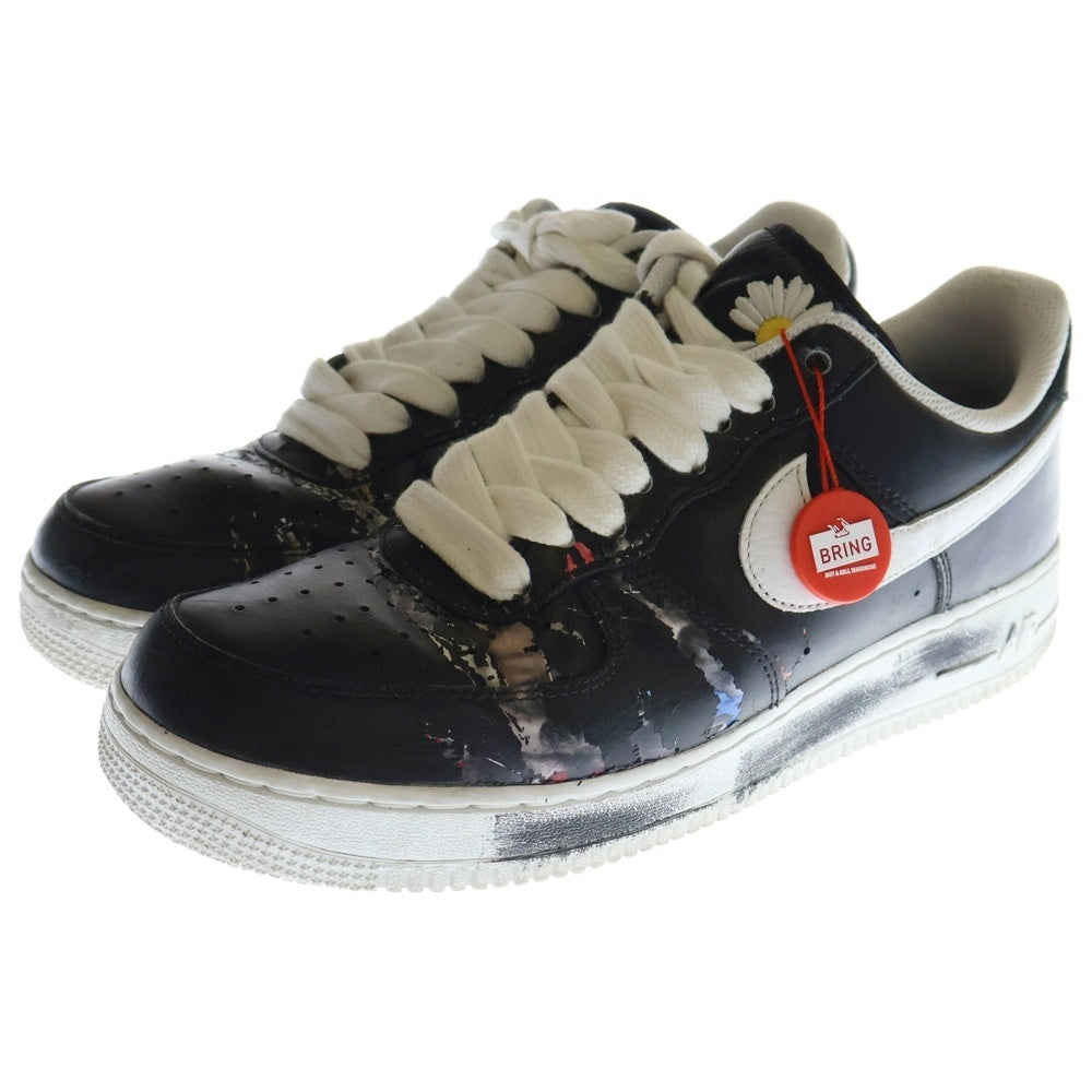 NIKE(ナイキ) ×PEACEMINUSONE AIR FORCE 1 LOW PARA NOISE ピースマイナスワン エアフォース1 パラノイズ ローカットスニーカー ブラック US11/29cm AQ3692-001