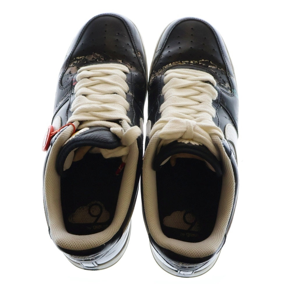 NIKE(ナイキ) ×PEACEMINUSONE AIR FORCE 1 LOW PARA NOISE ピースマイナスワン エアフォース1 パラノイズ ローカットスニーカー ブラック US11/29cm AQ3692-001