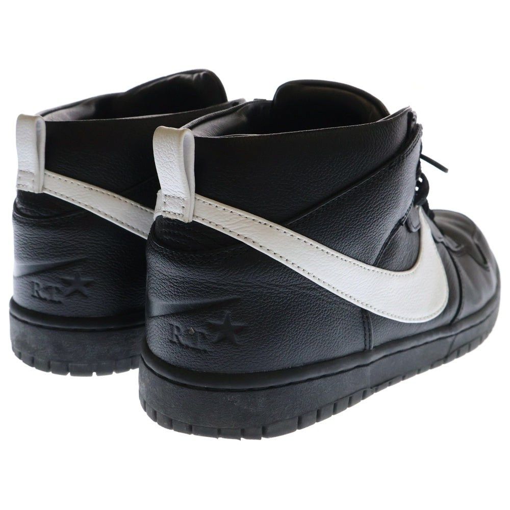 NIKE(ナイキ) ×Riccardo Tisci DUNK LUX CHUKKA RT リカルド ティッシ ダンク ラックス チャッカ ハイカットスニーカー ブラック/ホワイト US11/29cm 910088-001