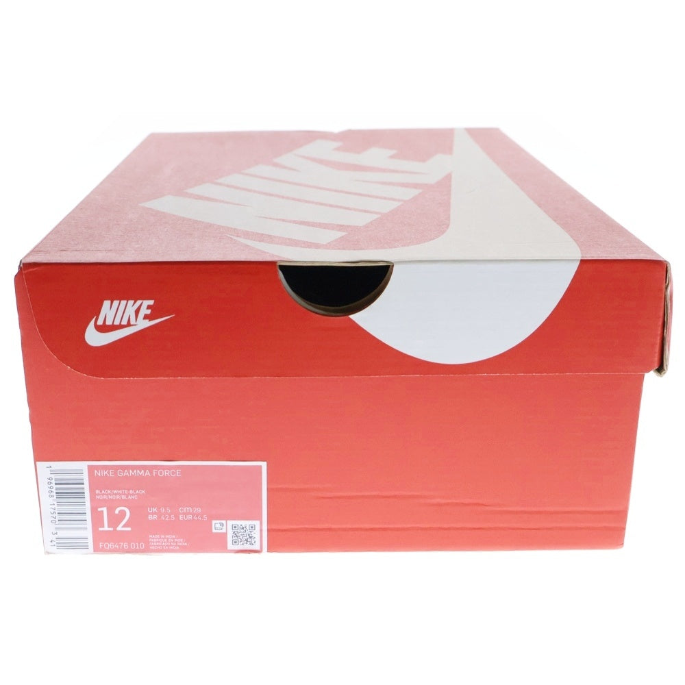 NIKE(ナイキ) WMNS GAMMA FORCE ウィメンズ ガンマ フォース ローカットスニーカー ブラック US12/29cm FQ6476-010