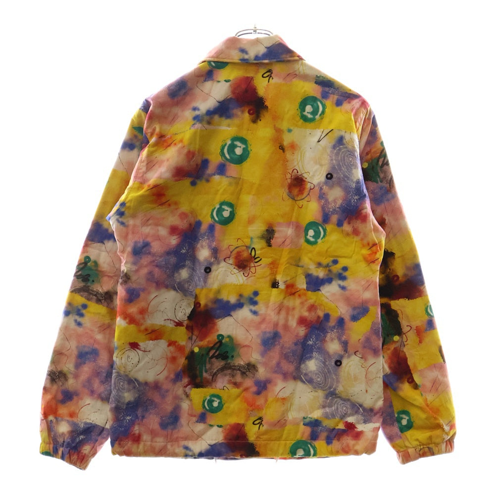 COMME des GARCONS SHIRT(コムデギャルソンシャツ) 20AW ×FUTURA フューチュラ 裏地フリース 総柄 ボタンダウン コーチジャケット マルチ W28172