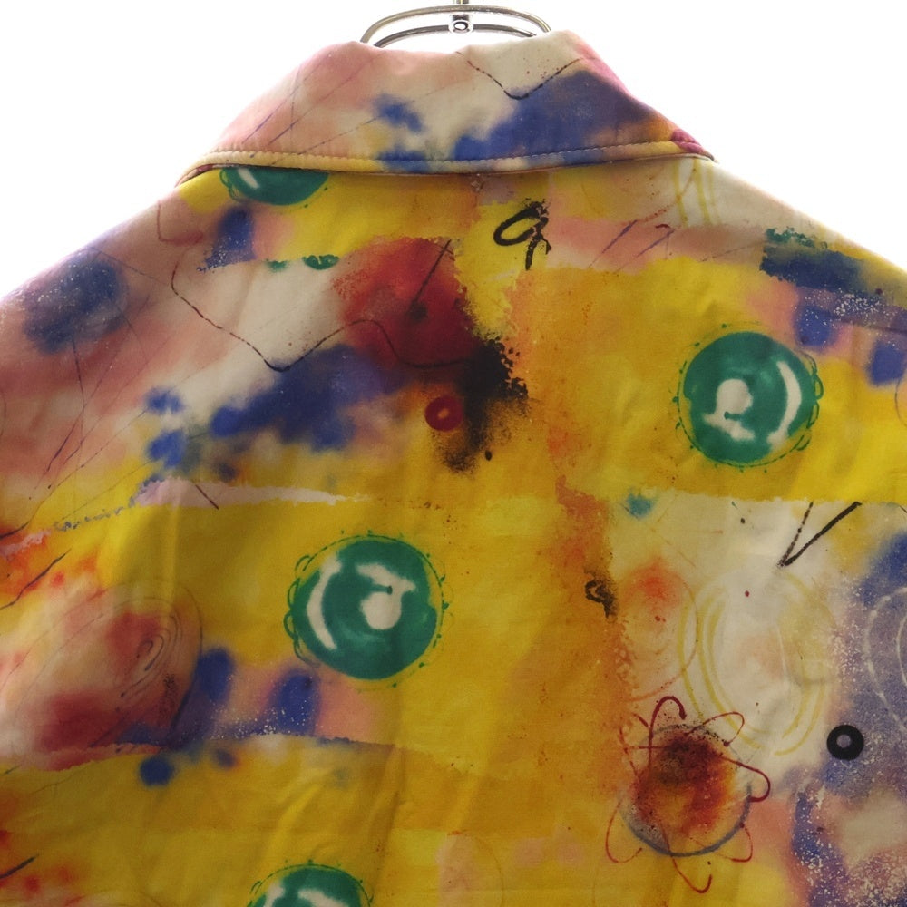 COMME des GARCONS SHIRT(コムデギャルソンシャツ) 20AW ×FUTURA フューチュラ 裏地フリース 総柄 ボタンダウン コーチジャケット マルチ W28172