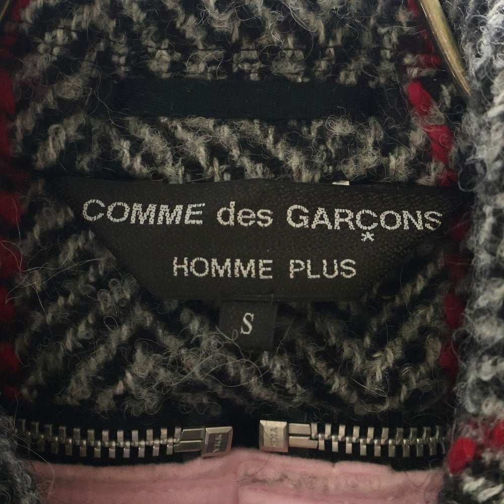COMME des GARCONS(コムデギャルソン) 22AW カラーブロックパネル ウール チェスターコート マルチ PJ-J005 AD2022