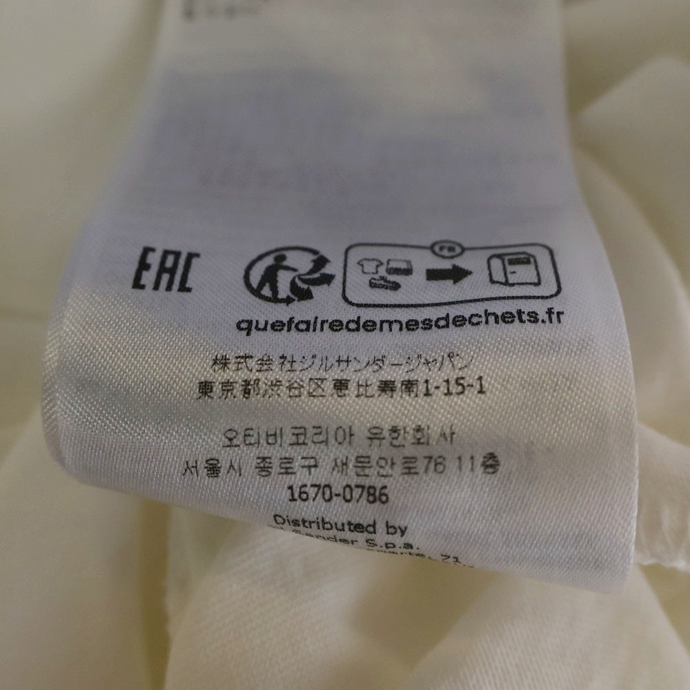 JIL SANDER +(ジルサンダープラス) 22AW T-SHIRT CN SS 3PACK 3枚セット クルーネック 長袖Tシャツ カットソー ホワイト J47GC0002