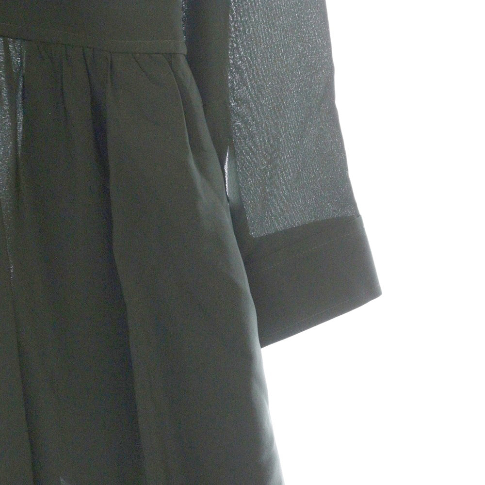 MARC JACOBS(マークジェイコブス) シルク ロングワンピース グリーン レディース