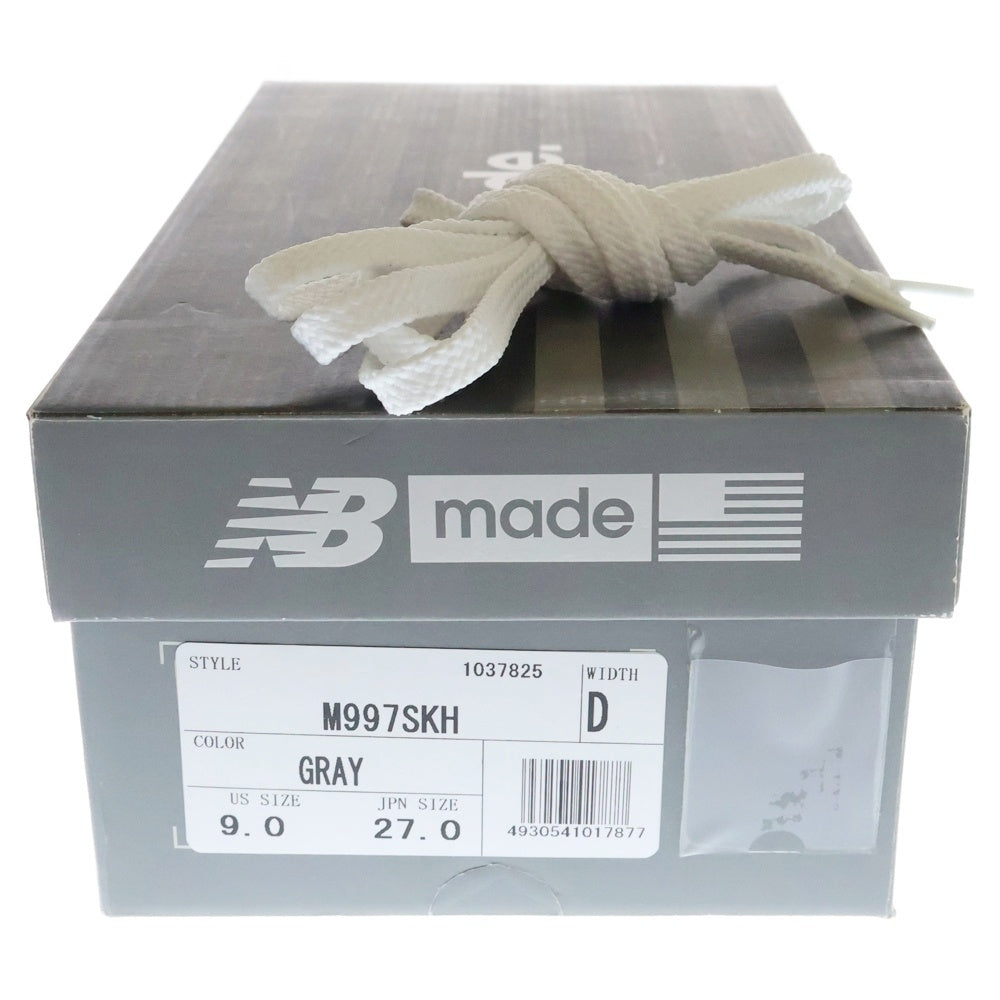 New Balance(ニューバランス) M997SKH ×KITH ×UNITED ARROWS&SONS キス ユナイテッドアローズ ローカット スニーカー グレー US9/27cm