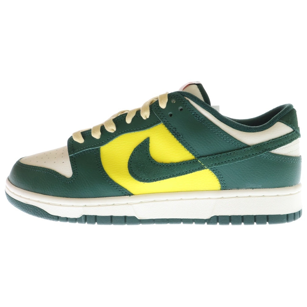 NIKE(ナイキ) WMNS DUNK LOW SE NOBLE GREEN ウィメンズ ダンク ロー SE ノーブルグリーン ローカットスニーカー ホワイト/グリーン US10.5/27.5 cm FD0350-133