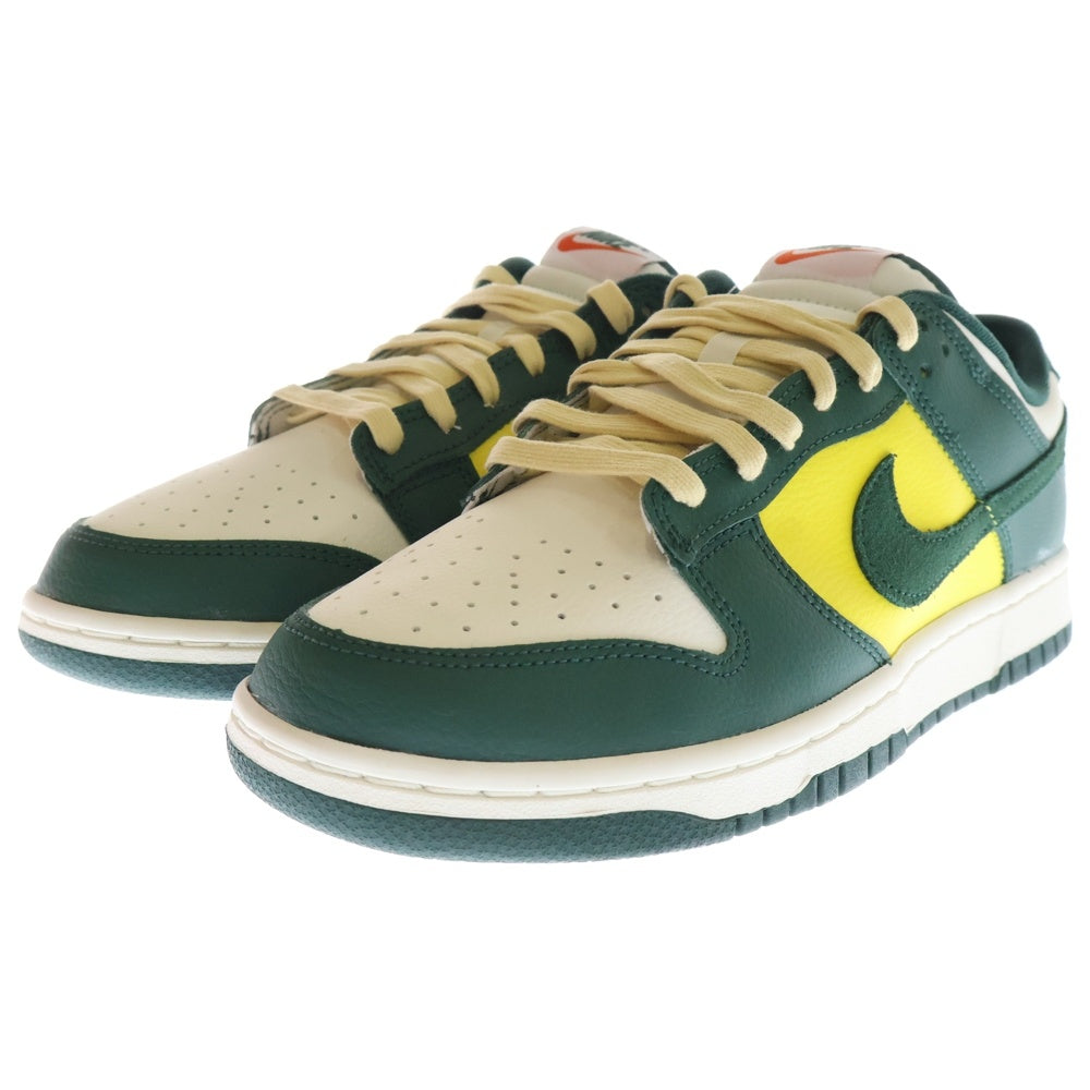 NIKE(ナイキ) WMNS DUNK LOW SE NOBLE GREEN ウィメンズ ダンク ロー SE ノーブルグリーン ローカットスニーカー ホワイト/グリーン US10.5/27.5 cm FD0350-133