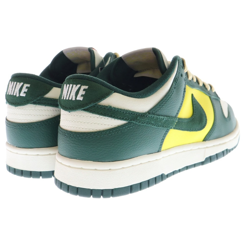 NIKE(ナイキ) WMNS DUNK LOW SE NOBLE GREEN ウィメンズ ダンク ロー SE ノーブルグリーン ローカットスニーカー ホワイト/グリーン US10.5/27.5 cm FD0350-133